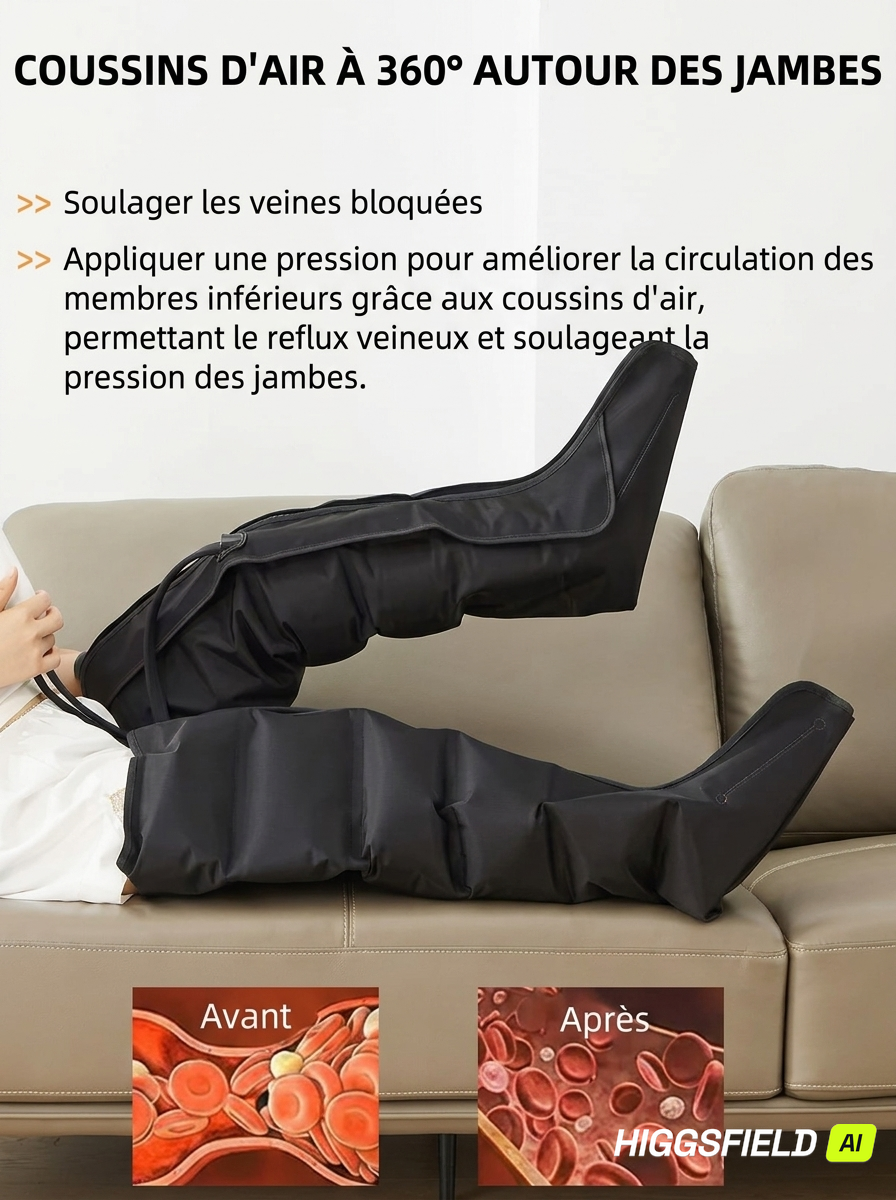 Bottes de pressothérapie - Lunova Boots
