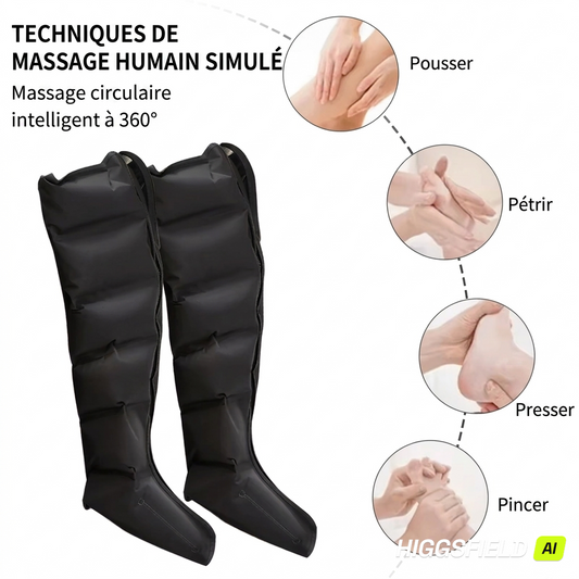 Bottes de pressothérapie - Lunova Boots™